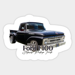 1962 Ford F100 Stepside Pickup Truck Sticker